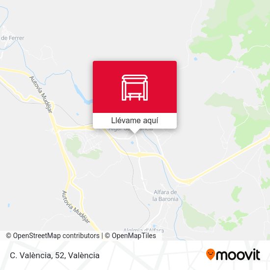 Mapa C. València, 52
