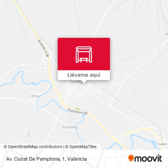 Mapa Av. Ciutat De Pamplona, 1