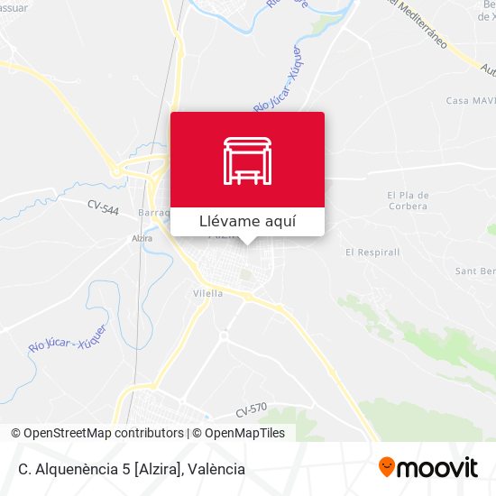Mapa C. Alquenència 5  [Alzira]
