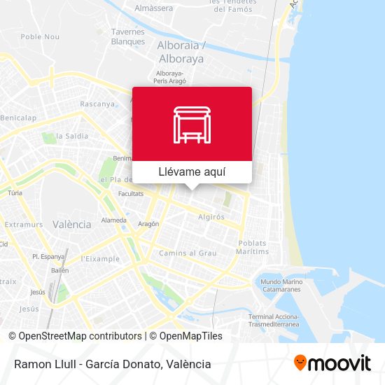 Mapa Ramon Llull - García Donato
