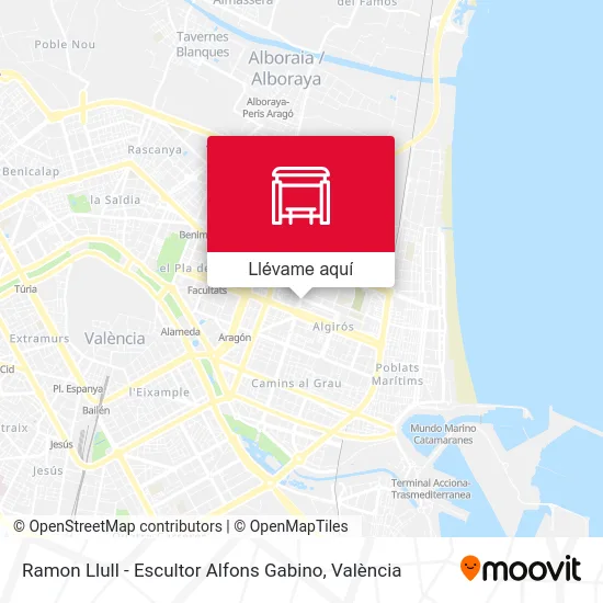 Mapa Ramon Llull - Escultor Alfons Gabino