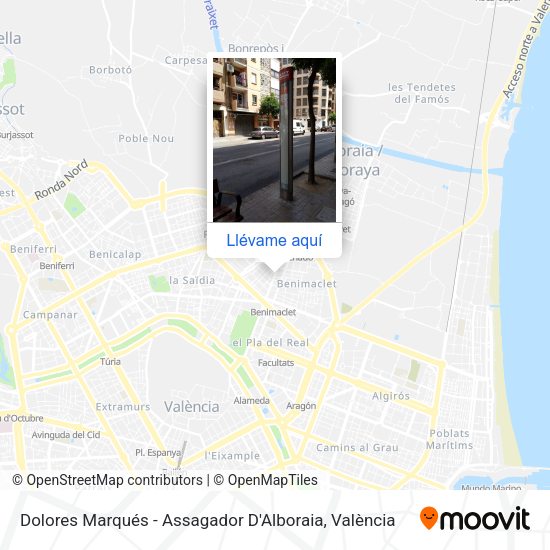 Mapa Dolores Marqués - Assagador D'Alboraia