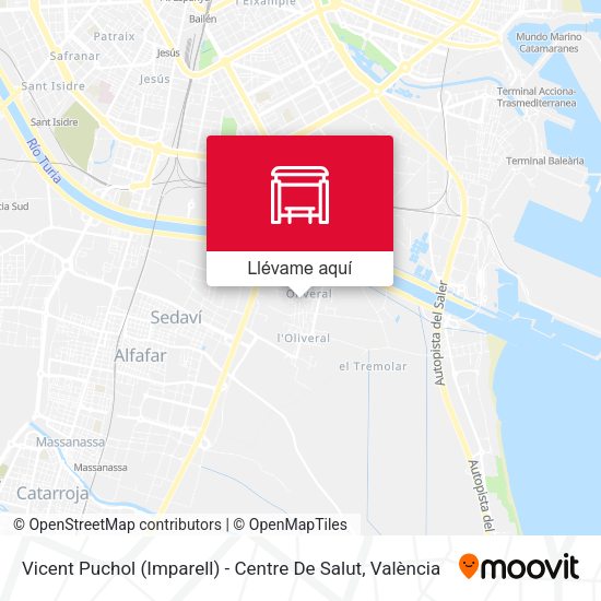 Mapa Vicent Puchol (Imparell) - Centre De Salut