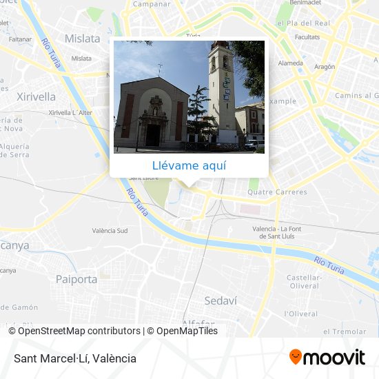 Mapa Sant Marcel·Lí