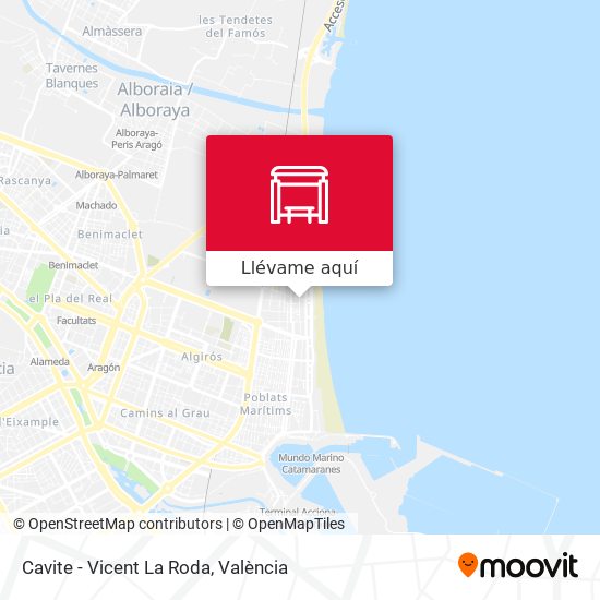 Oficial Pasto pelo Cómo llegar a Cavite - Vicent La Roda en Valencia en Autobús, Metrovalencia  o Tren?
