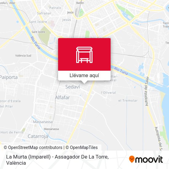 Mapa La Murta (Imparell) - Assagador De La Torre