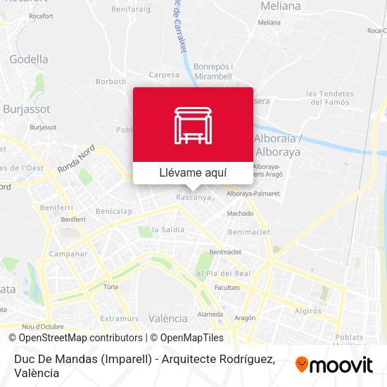 Mapa Duc De Mandas (Imparell) - Arquitecte Rodríguez
