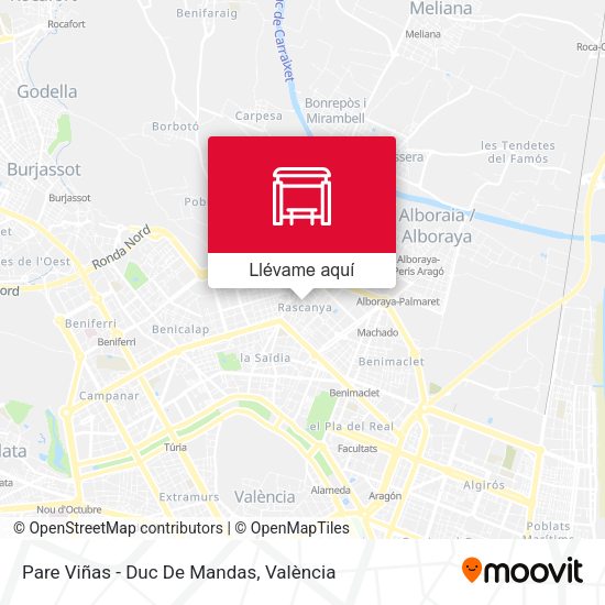Mapa Pare Viñas - Duc De Mandas