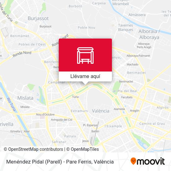 Mapa Menéndez Pidal (Parell) - Pare Ferris