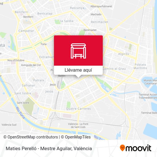 Mapa Maties Perelló - Mestre Aguilar