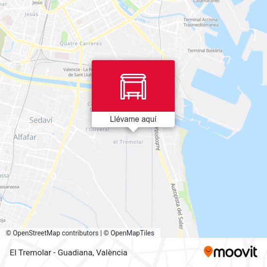 Mapa El Tremolar - Guadiana