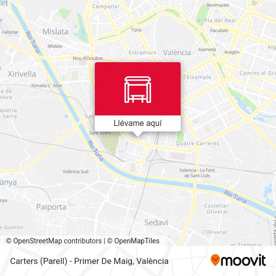 Mapa Carters (Parell) - Primer De Maig