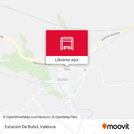 Mapa Estación De Buñol