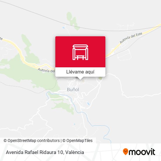 Mapa Avenida Rafael Ridaura 10