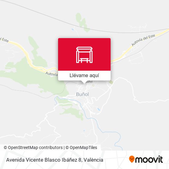 Mapa Avenida Vicente Blasco Ibáñez 8
