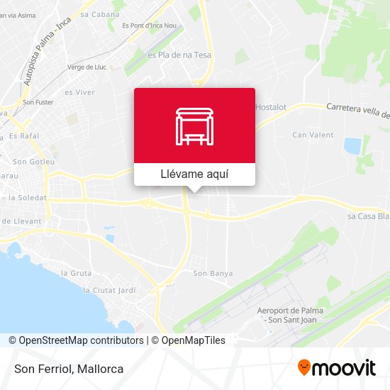 Mapa Son Ferriol