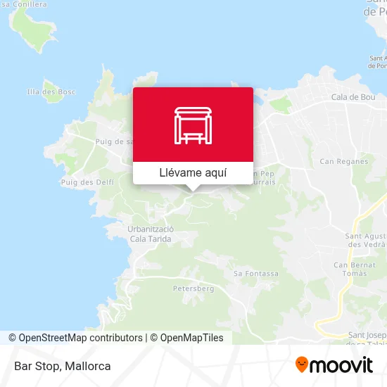 Mapa Bar Stop