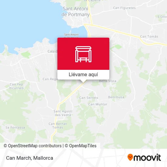 Mapa Can March