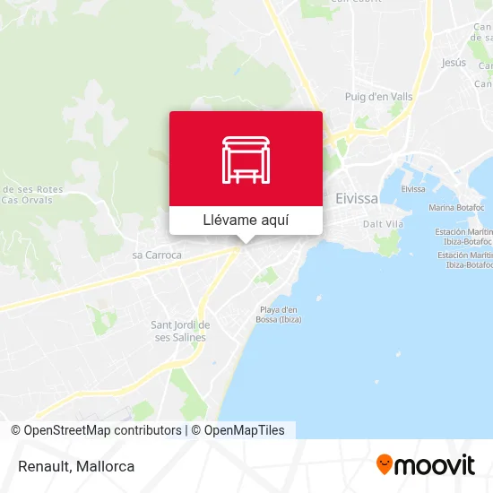 Mapa Renault