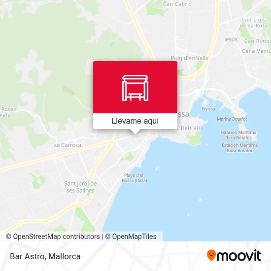 Mapa Bar Astro