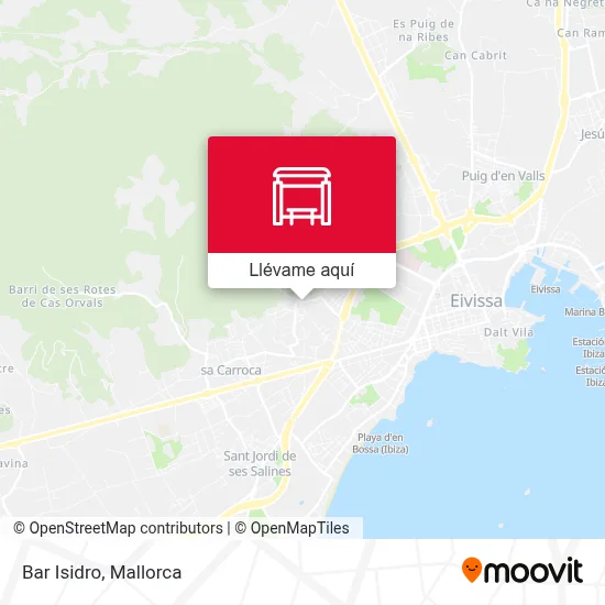Mapa Bar Isidro
