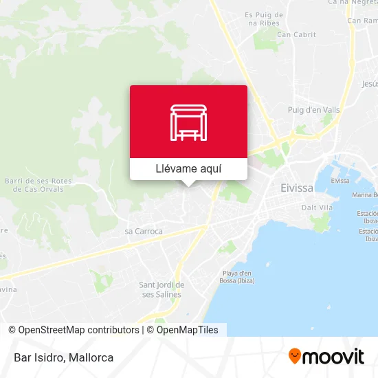 Mapa Bar Isidro