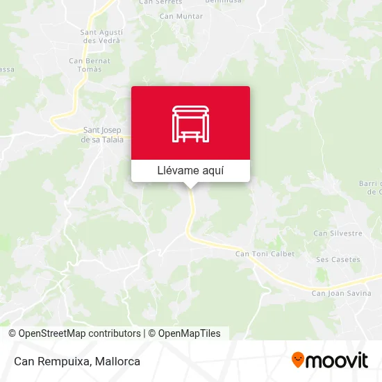 Mapa Can Rempuixa