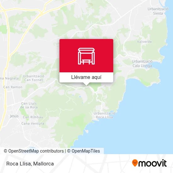Mapa Roca Llisa