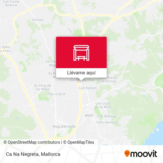 Mapa Ca Na Negreta