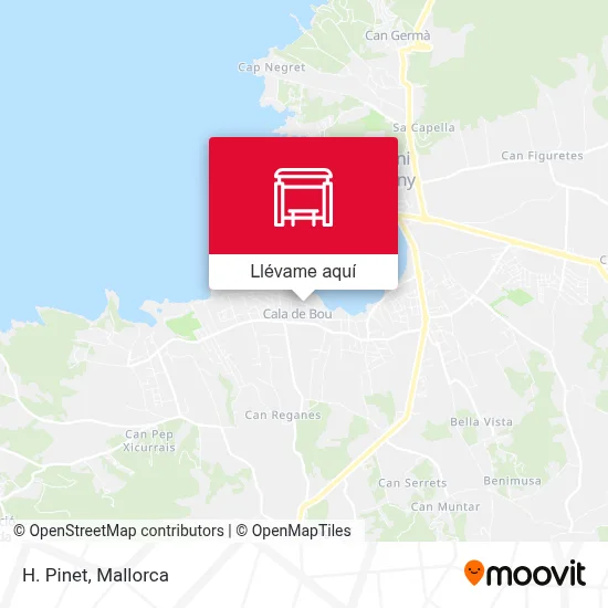Mapa H. Pinet