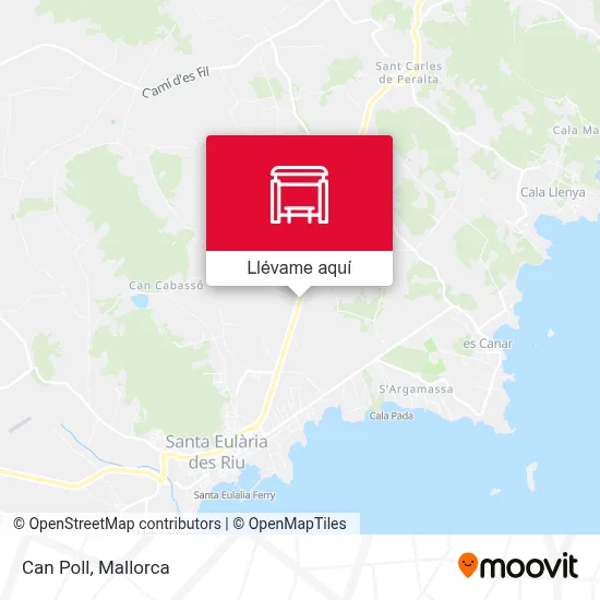 Mapa Can Poll
