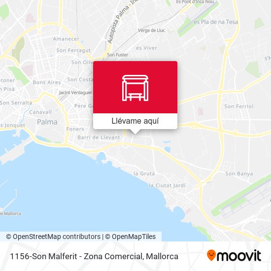 Mapa 1156-Son Malferit - Zona Comercial