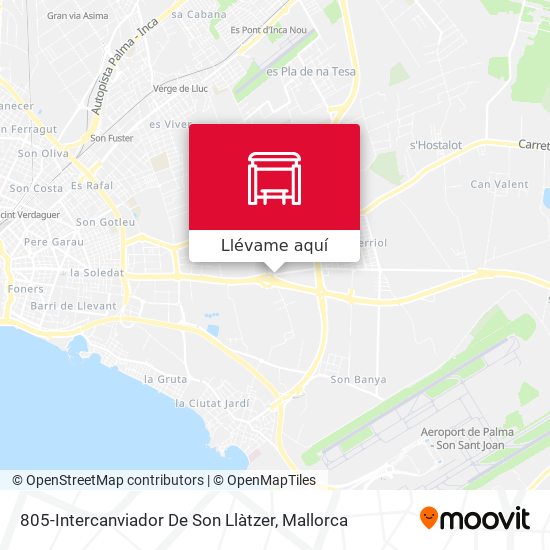Mapa 805-Intercanviador De Son Llàtzer