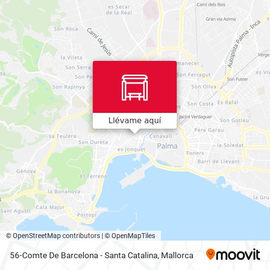 Mapa 56-Comte De Barcelona - Santa Catalina