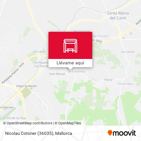 Mapa Nicolau Cotoner (36035)