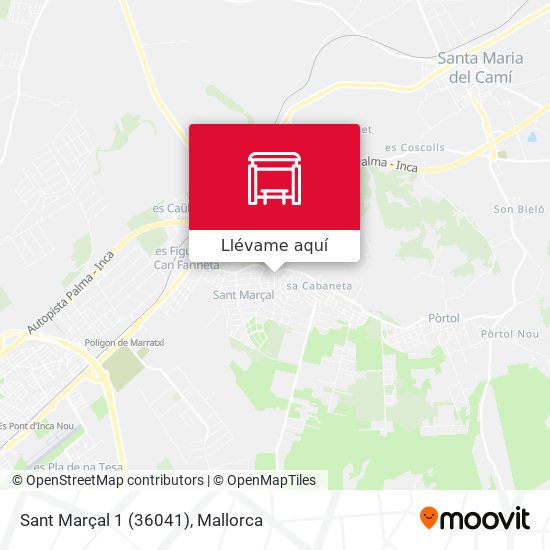 Mapa Sant Marçal 1 (36041)