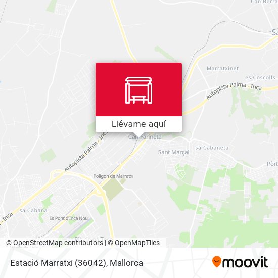 Mapa Estació Marratxí (36042)