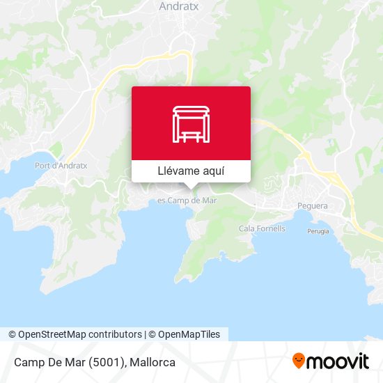 Mapa Camp De Mar (5001)