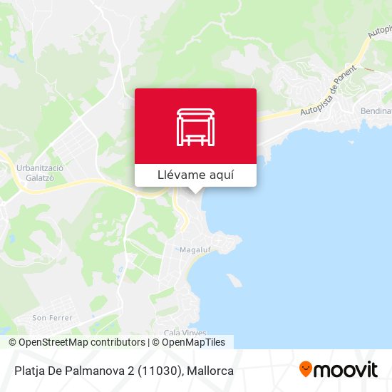 Mapa Platja De Palmanova 2 (11030)