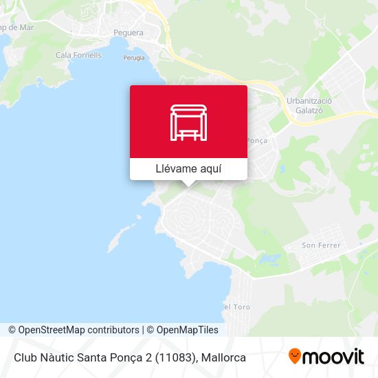 Mapa Club Nàutic Santa Ponça 2 (11083)