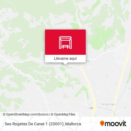 Mapa Ses Rogetes De Canet 1 (20001)