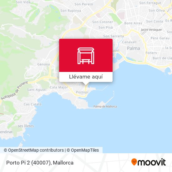 Mapa Porto Pi 2 (40007)