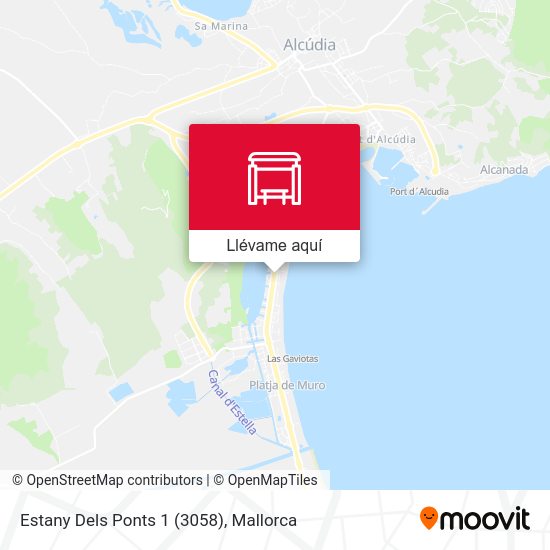 Mapa Estany Dels Ponts 1 (3058)
