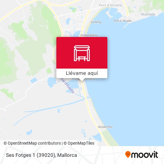 Mapa Ses Fotges 1 (39020)