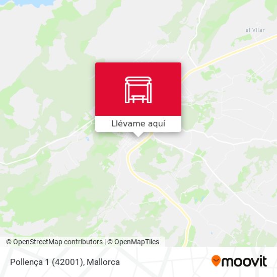 Mapa Pollença 1 (42001)