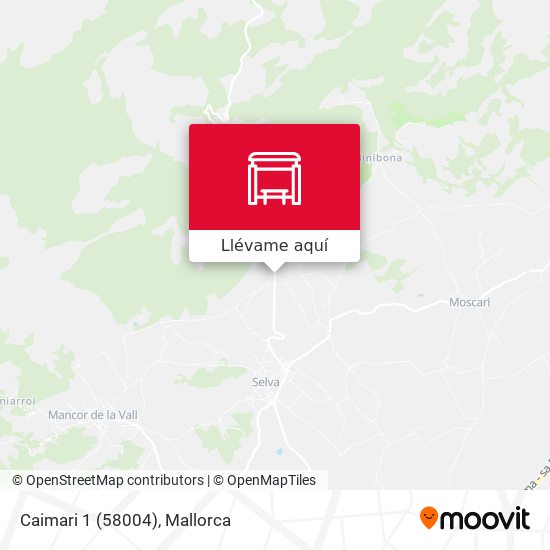 Mapa Caimari 1 (58004)