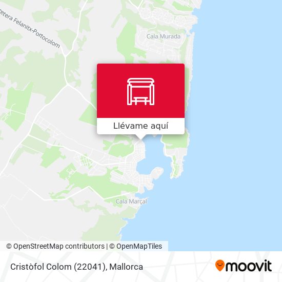 Mapa Cristòfol Colom (22041)