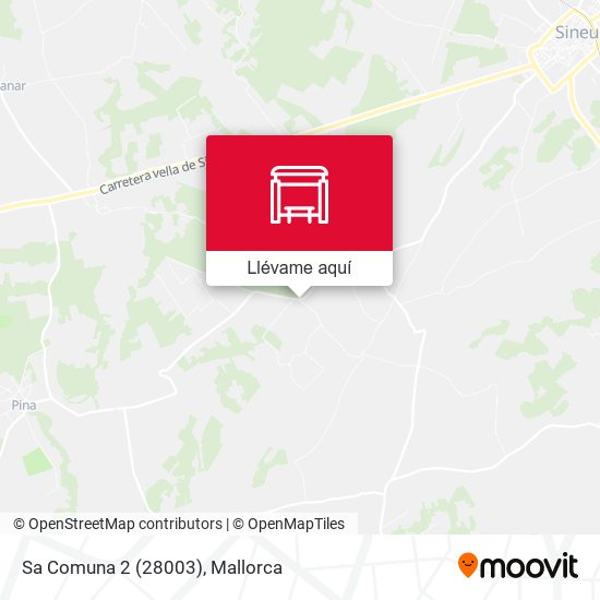 Mapa Sa Comuna 2 (28003)