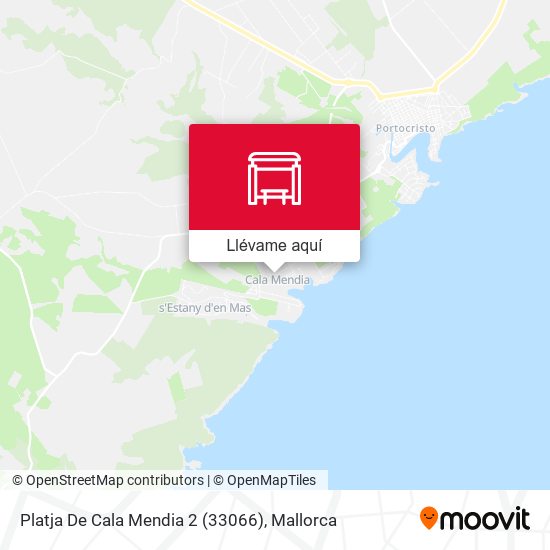 Mapa Platja De Cala Mendia 2  (33066)
