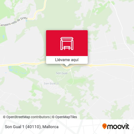 Mapa Son Gual 1 (40110)